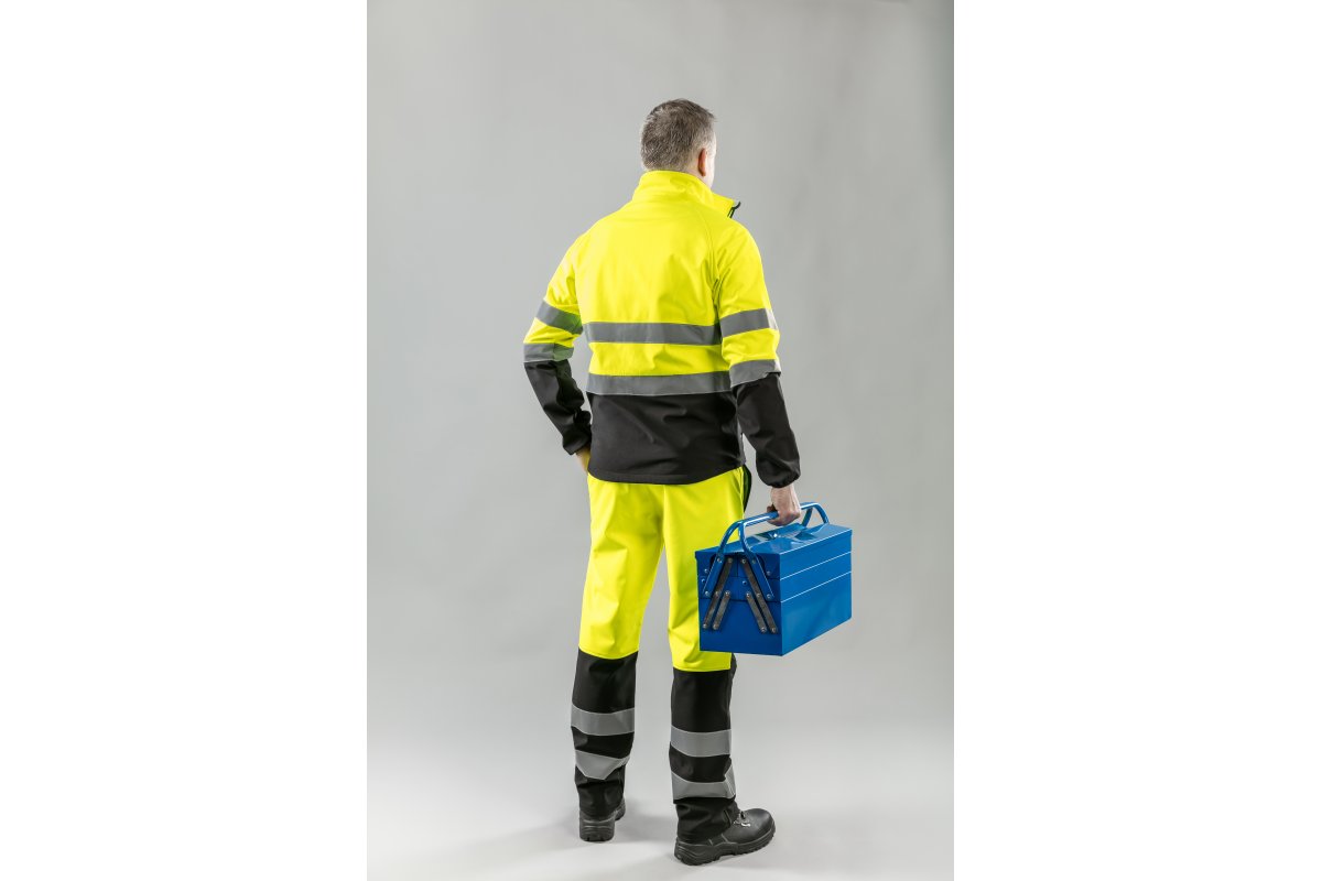 EXTER Куртка сигнальна SOFTSHELL жовта ціна в Україні - фото №10